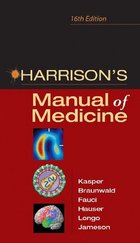 Harrison's Manual of Medicine, ed. 16, v.  Cover