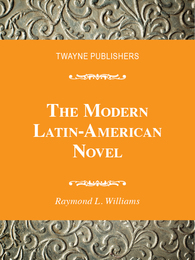The Modern Latin-American Novel, ed. , v. 