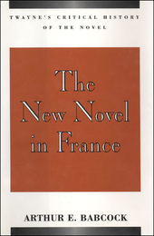 The New Novel in France, ed. , v. 