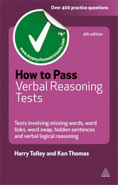 How to Pass Verbal Reasoning Tests, ed. 4, v. 