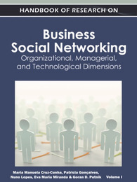 Handbook of Research on Business Social Networking, ed. , v. 