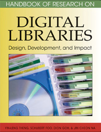 Handbook of Research on Digital Libraries, ed. , v. 