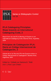 IFLA Cataloguing Principles: Steps towards an International Cataloguing Code, 2, ed. , v. 