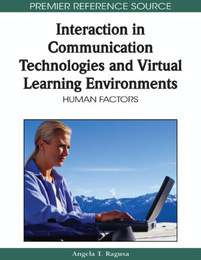 Interaction in Communication Technologies and Virtual Learning Environments, ed. , v. 