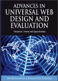Advances in Universal Web Design and Evaluation: Research, Trends and Opportunities, ed. , v. 