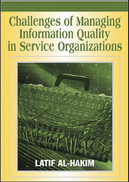 Challenges of Managing Information Quality in Service Organizations, ed. , v. 