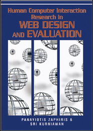 Human Computer Interaction Research in Web Design and Evaluation, ed. , v. 