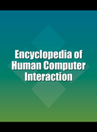 Encyclopedia of Human Computer Interaction, ed. , v. 