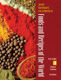 Junior Worldmark Encyclopedia of Foods and Recipes of the World, ed. 2, v. 
