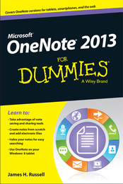 OneNote® 2013 For Dummies®, ed. , v. 