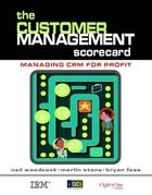 Customer Management Scorecard, ed. , v.  Cover