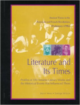 Literature and Its Times Supplement 1, ed. ,
