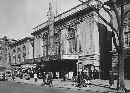 The Lafayette Theater in Harlem at the time of the Harlem Renaissance