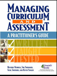 Managing Curriculum and Assessment, ed. , v. 
