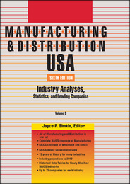 Manufacturing & Distribution USA, ed. 6, v. 