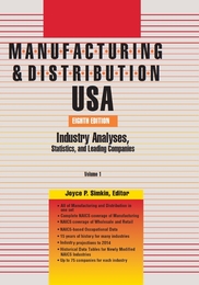 Manufacturing & Distribution USA, ed. 8, v. 