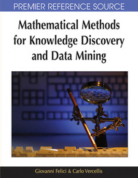 Mathematical Methods for Knowledge Discovery and Data Mining, ed. , v. 