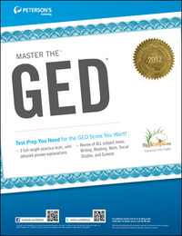Peterson's Master the GED 2012, ed. 26, v. 