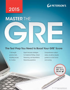 Peterson's Master the GRE® 2015, ed. , v. 