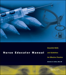 Nurse Educator Manual, ed. , v. 