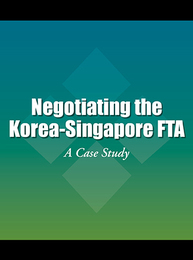 Negotiating the Korea-Singapore FTA, ed. , v. 