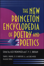 The New Princeton Encyclopedia of Poetry and Poetics, ed. , v. 