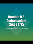 Notable U.S. Ambassadors Since 1775, ed. , v.  Cover