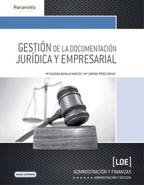 Gestión de la documentación jurídica y empresarial, ed. , v. 