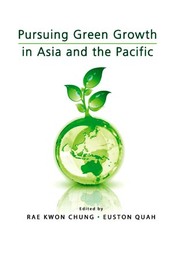 Pursuing Green Growth in Asia and the Pacific, ed. , v. 