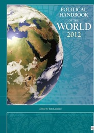 Political Handbook of the World 2012, ed. , v. 