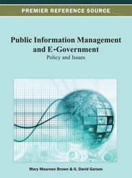 Public Information Management and E-Government, ed. , v. 