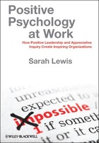 Positive Psychology at Work, ed. , v.  Cover
