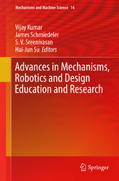 Advances in Mechanisms, Robotics and Design Education and Research, ed. , v. 