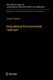 International Environmental 'soft law', ed. , v. 