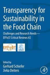 Transparency for Sustainability in the Food Chain, ed. , v. 
