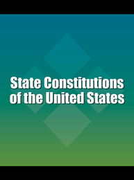 State Constitutions of the United States, ed. 2, v. 