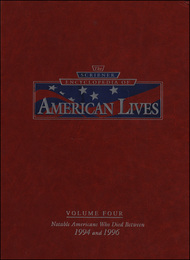 The Scribner Encyclopedia of American Lives, ed. , v. 4