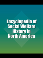 Encyclopedia of Social Welfare History in North America, ed. , v.  Cover