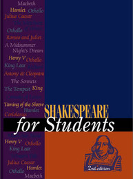 Shakespeare for Students, ed. 2, v. 