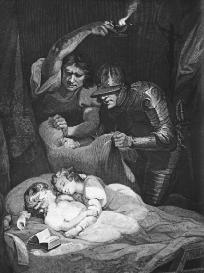 The murder of the princes, Act IV, scene iii