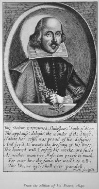Portrait of William Shakespeare, part III