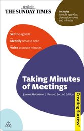Taking Minutes of Meetings, Rev. 2nd ed., ed. , v. 