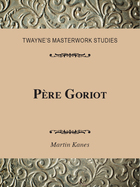 Père Goriot, ed. , v.  Cover
