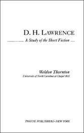 D.H. Lawrence, ed. , v. 