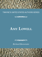 Amy Lowell, ed. , v.  Cover