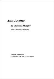 Ann Beattie, ed. , v. 