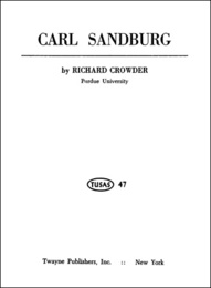 Carl Sandburg, ed. , v. 