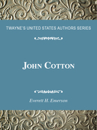 John Cotton, ed. , v.  Cover