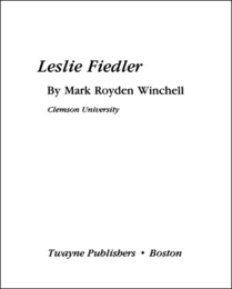 Leslie Fiedler, ed. , v. 