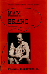 Max Brand, ed. , v. 